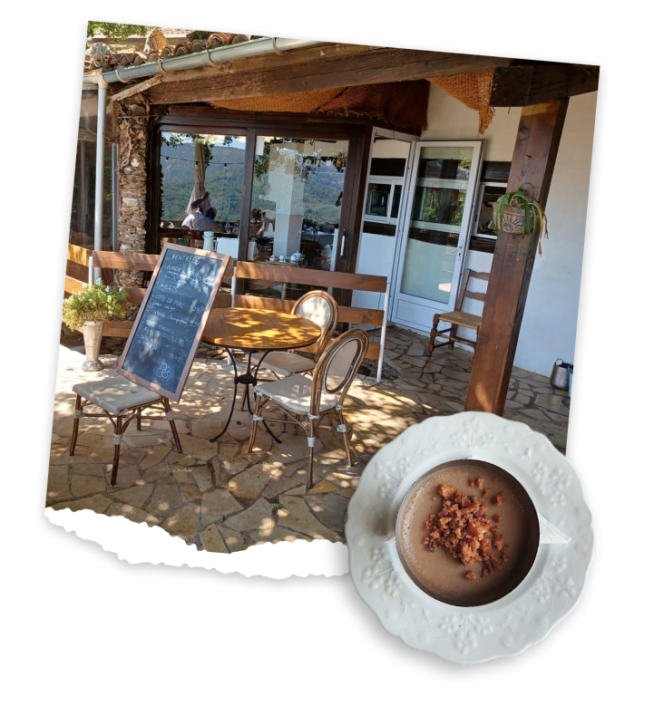 Le restaurant - La Ferme de Peigros - Collobrières - bien manger COLLOBRIERES